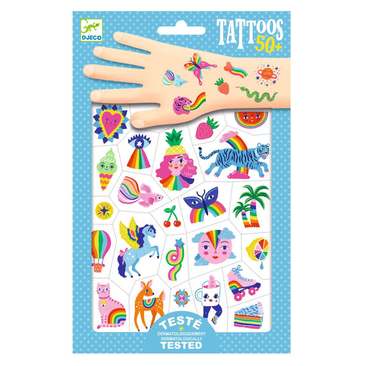 Djeco Tatoveringer, Regnbuer