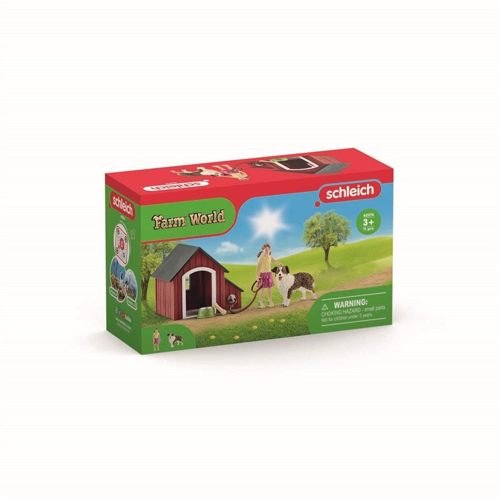 Schleich Dog kennel