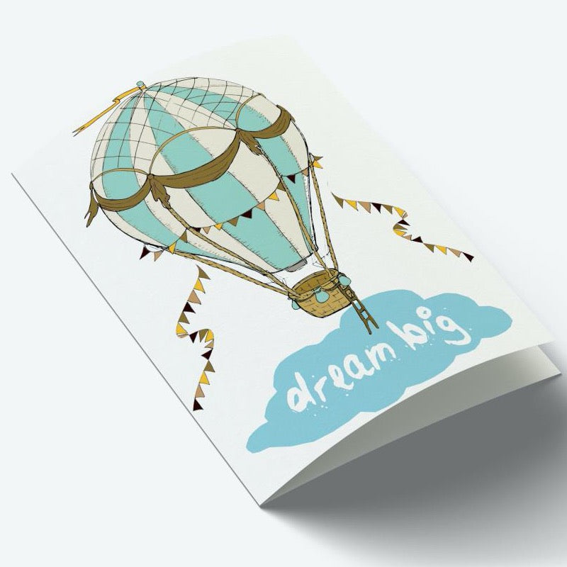 Mouse & Pen A7 Kort Dream big