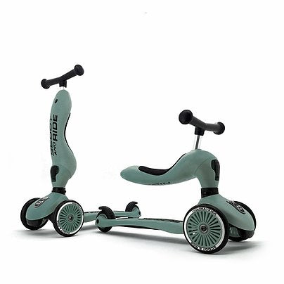 Scoot&Ride Løbehjul Highwaykick 1, Forest