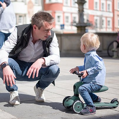 Scoot&Ride Løbehjul Highwaykick 1, Forest