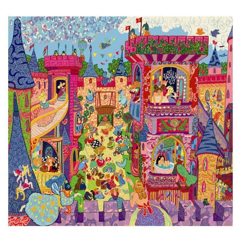 Djeco puslespil fe slottet - All About Kids Odense