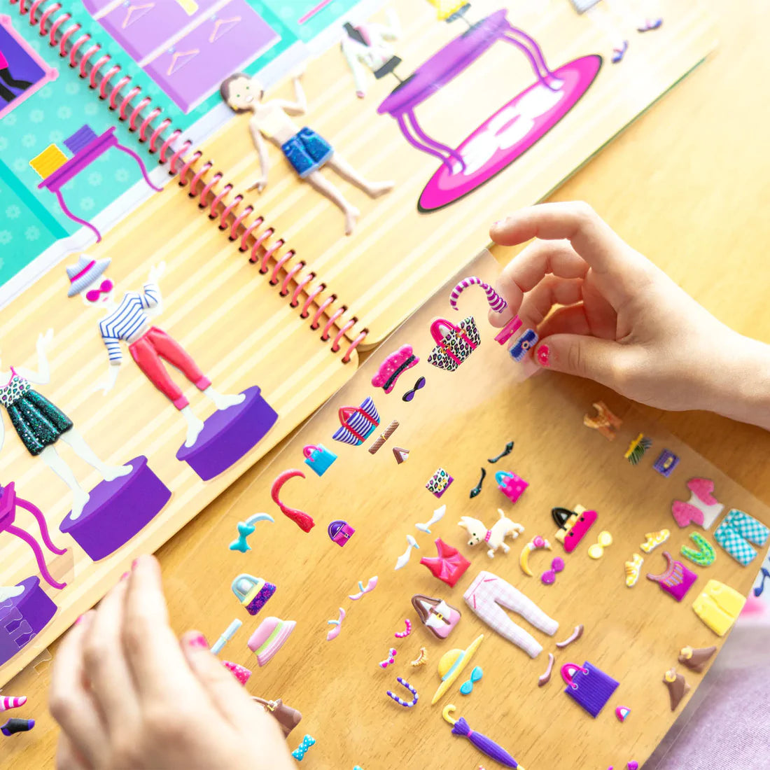 Melissa & Doug Puf Klistermærker Day of Glamour