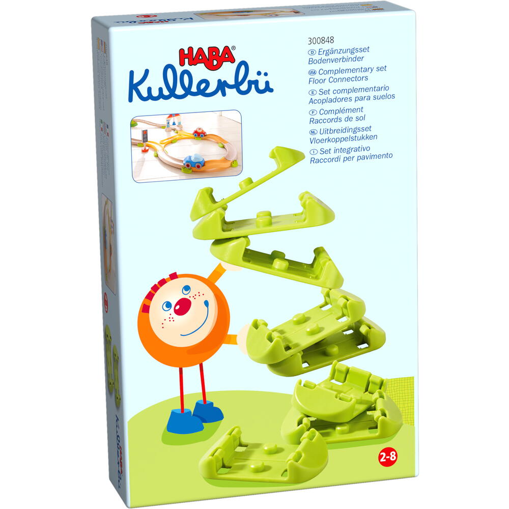 HABA Kullerbü kuglebane udvidelsessæt til gulvet
