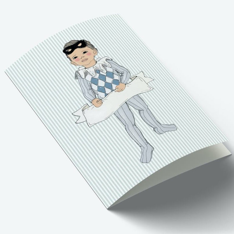 Mouse & Pen A7 Kort Harlekin boy