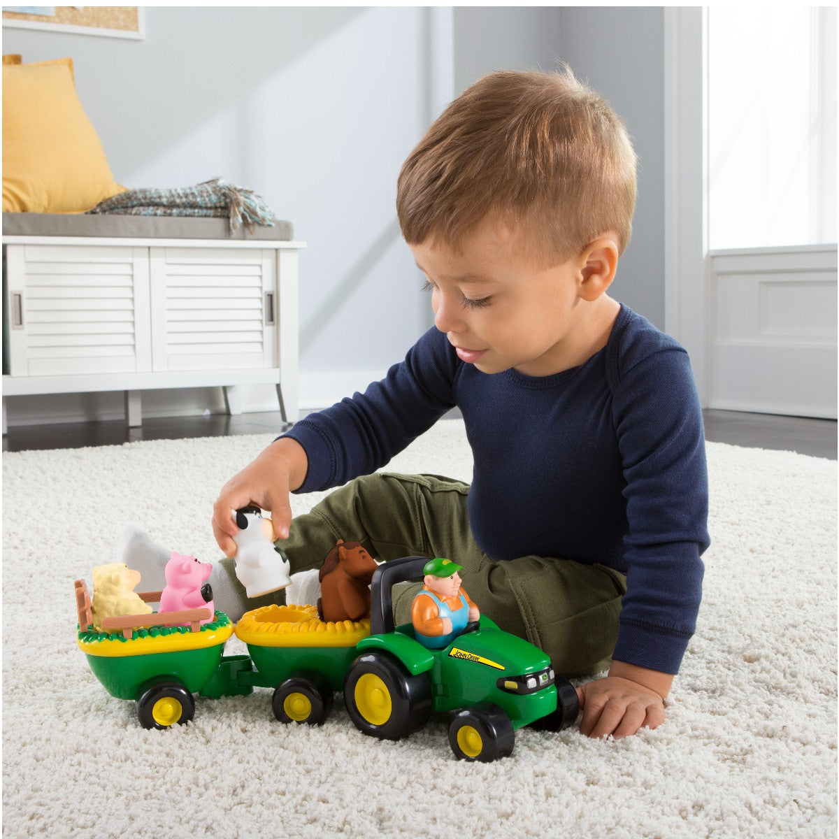 John Deere Animal sound hayride