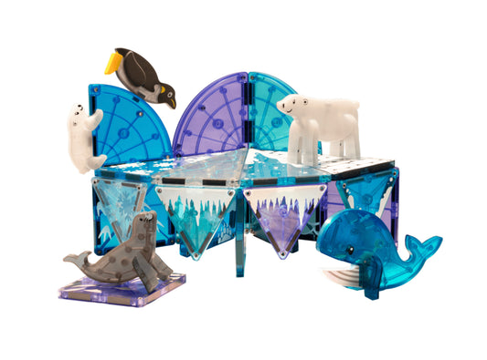 Magna-Tiles Arktiske dyr, 25 dele