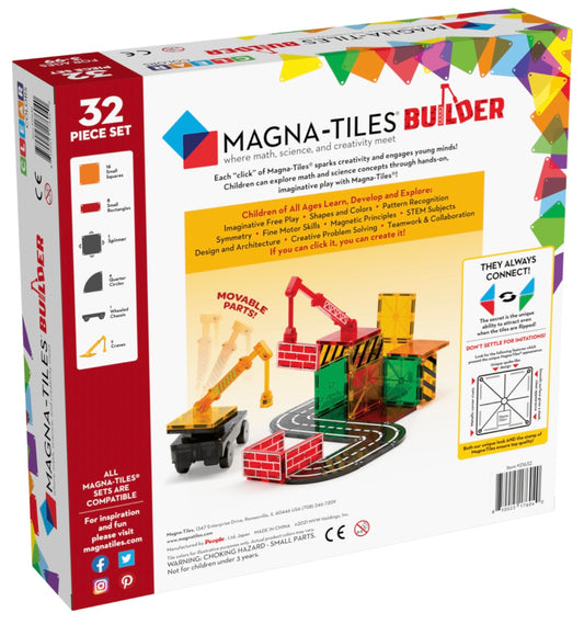 Magna-Tiles Konstruktion/Builder, 32 dele