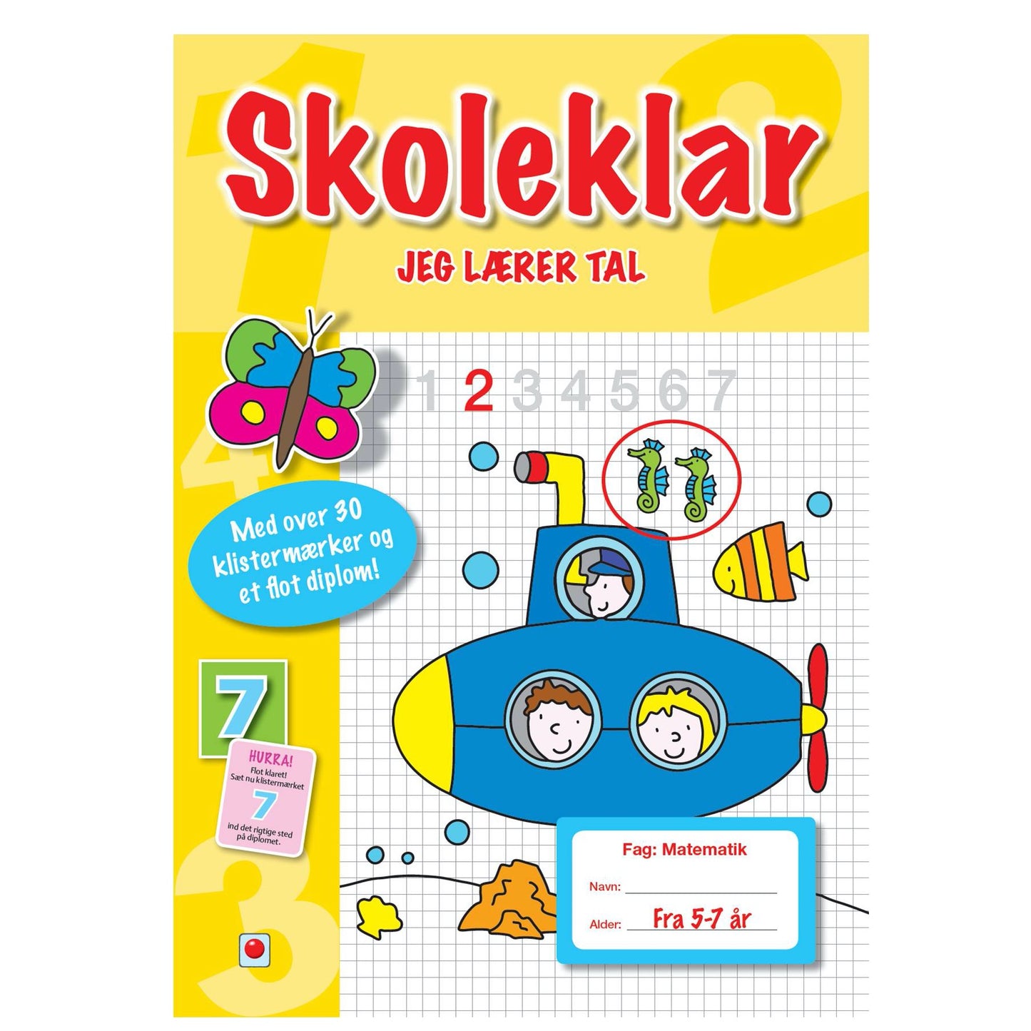 Bog Skoleklar: Jeg lærer tal