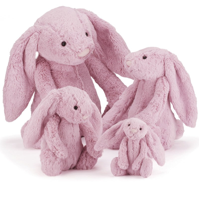 Jellycat Bashful kanin, Tulip pink medium 31cm