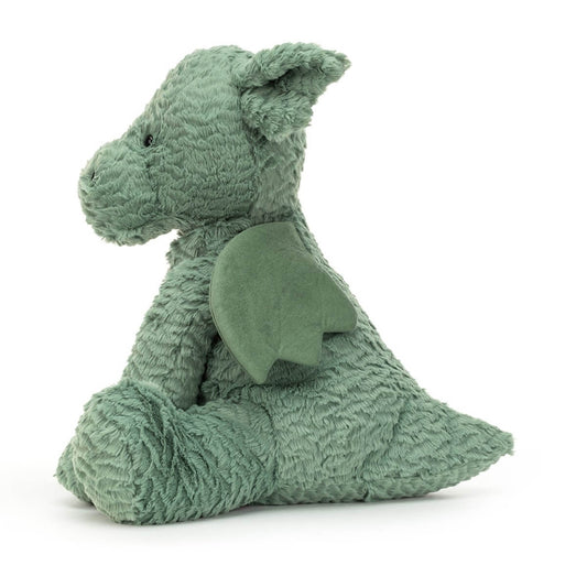 jellycat fuddlewuddle drage fra siden