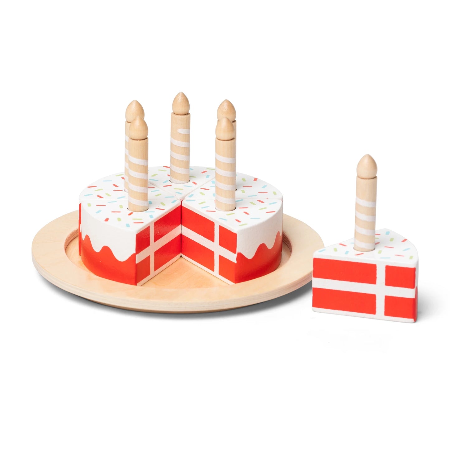 Mamamemo fødselsdagskage med flag