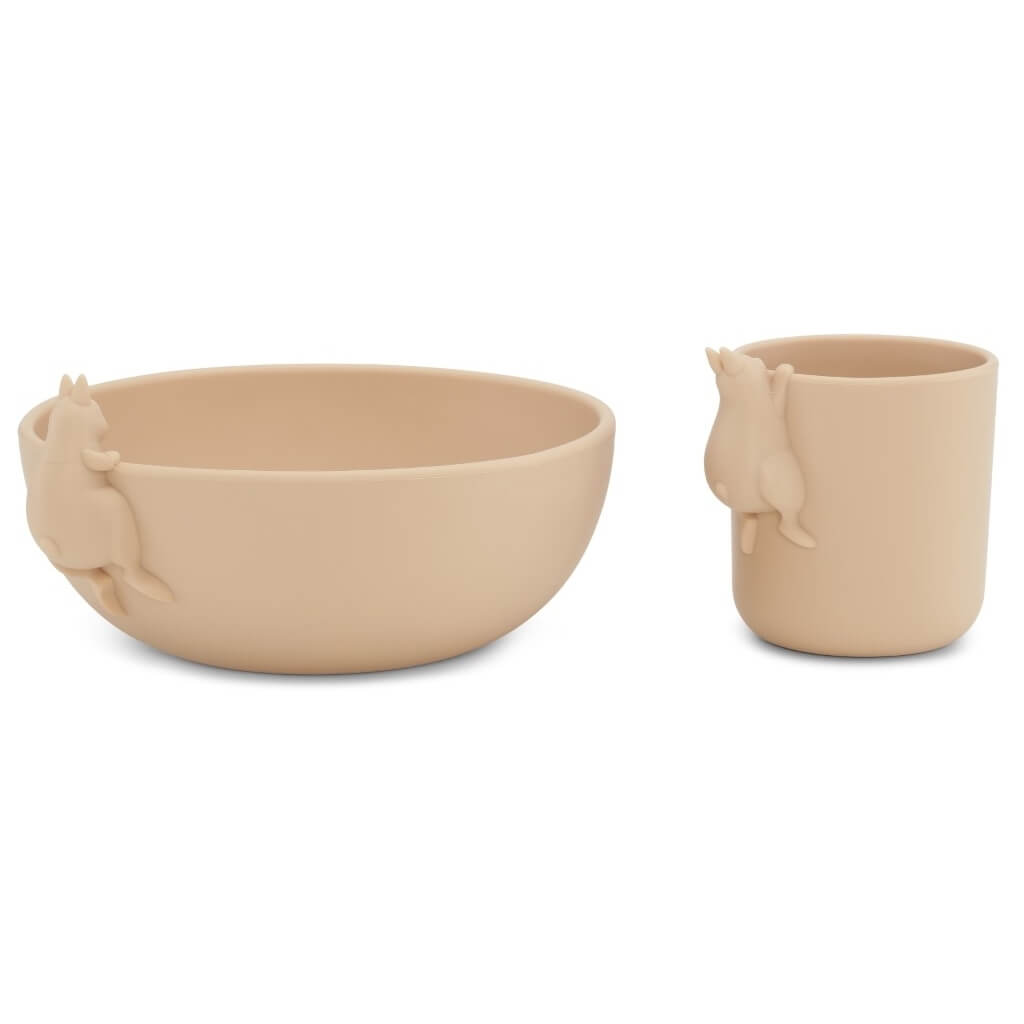 Konges Sløjd 2pk bunny set, shell