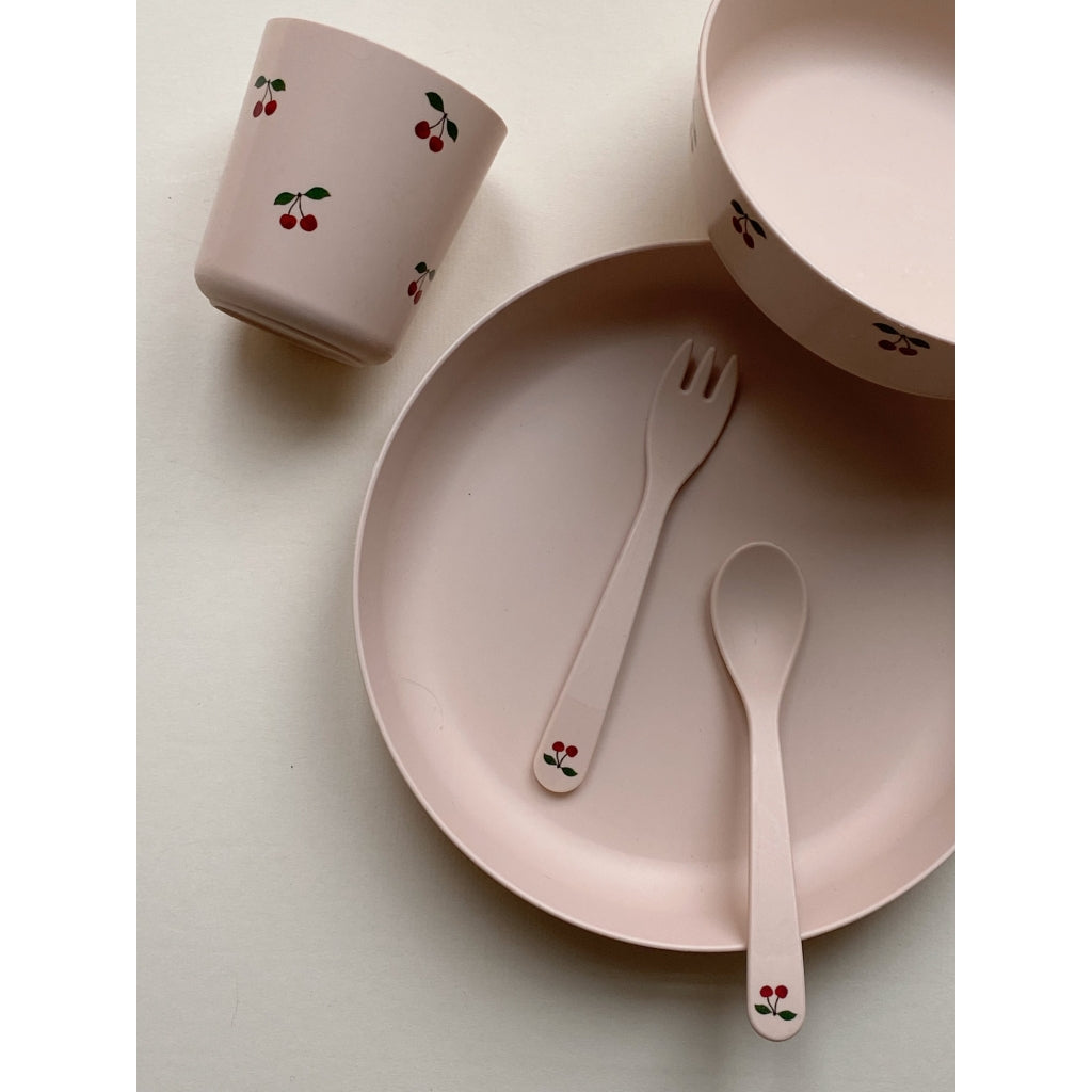 Konges Sløjd PLA dinner set, cherry