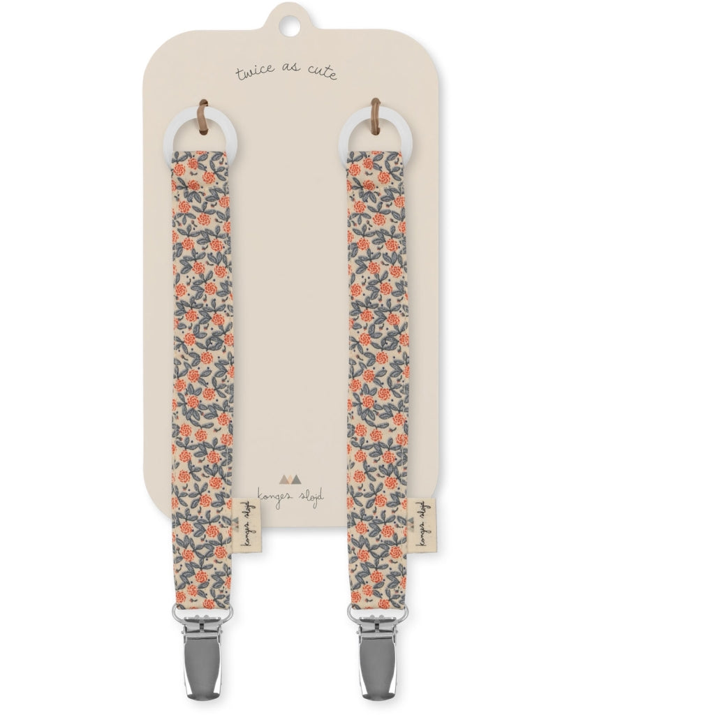 Konges Sløjd 2pk suttesnor, fleur de glace