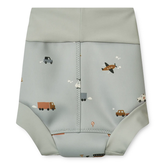 Liewood Valentin blebadebukser str.9 mdr, vehicles