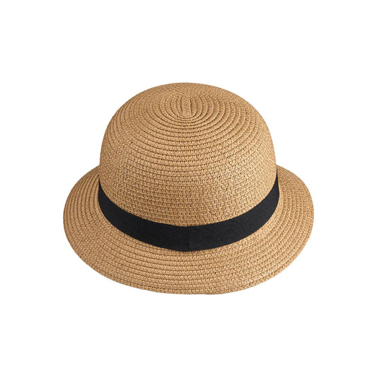 Liewood Balder stråhat str.2-5år, brown/black