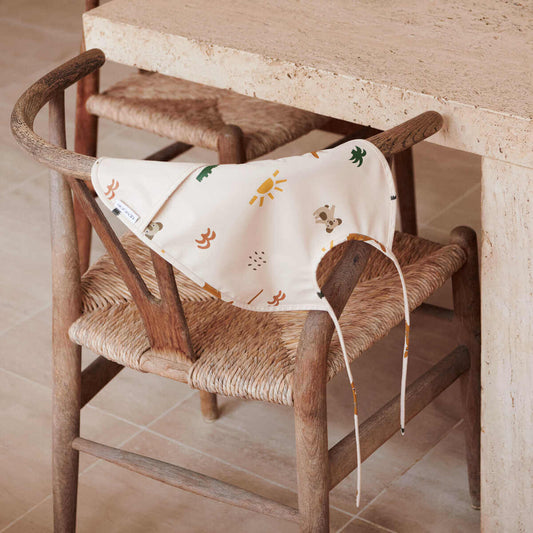 liewood lai bib with aussie animals