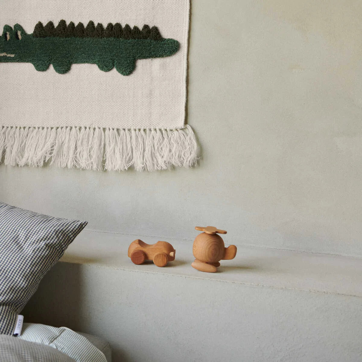 Liewood Leni trælegetøj, helicopter