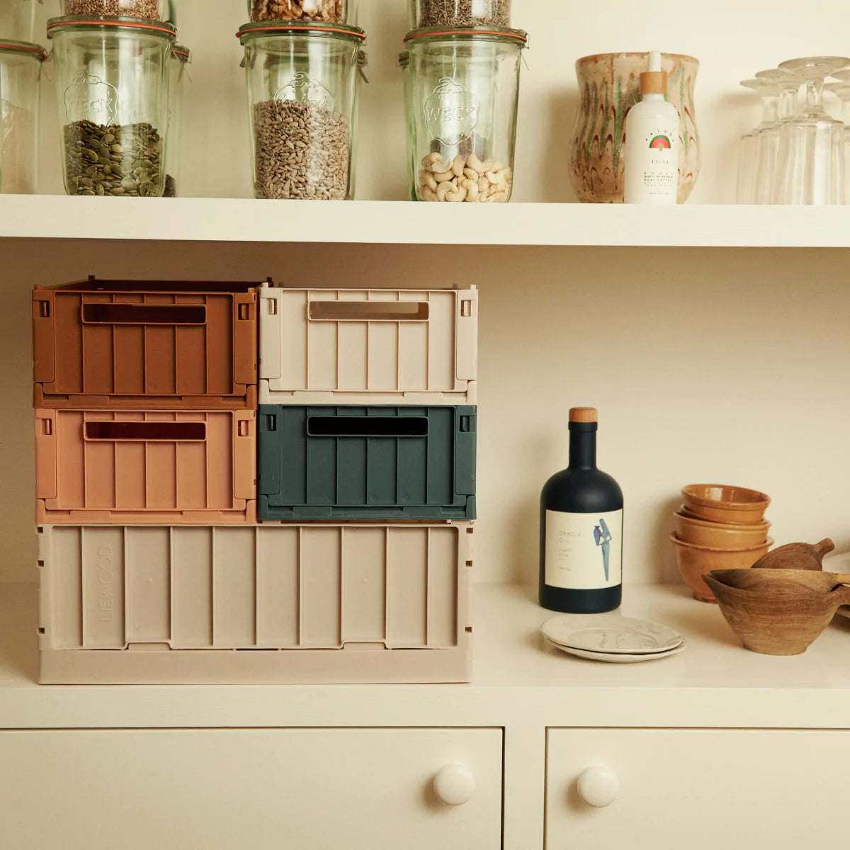 Liewood Weston 1stk opbevaringskasser, small/lavendel