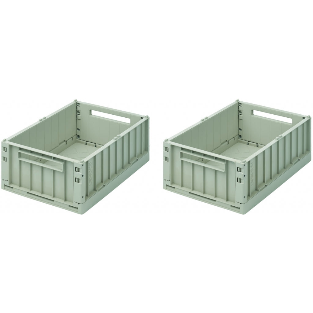 Liewood Weston 1stk opbevaringskasser, medium/peppermint