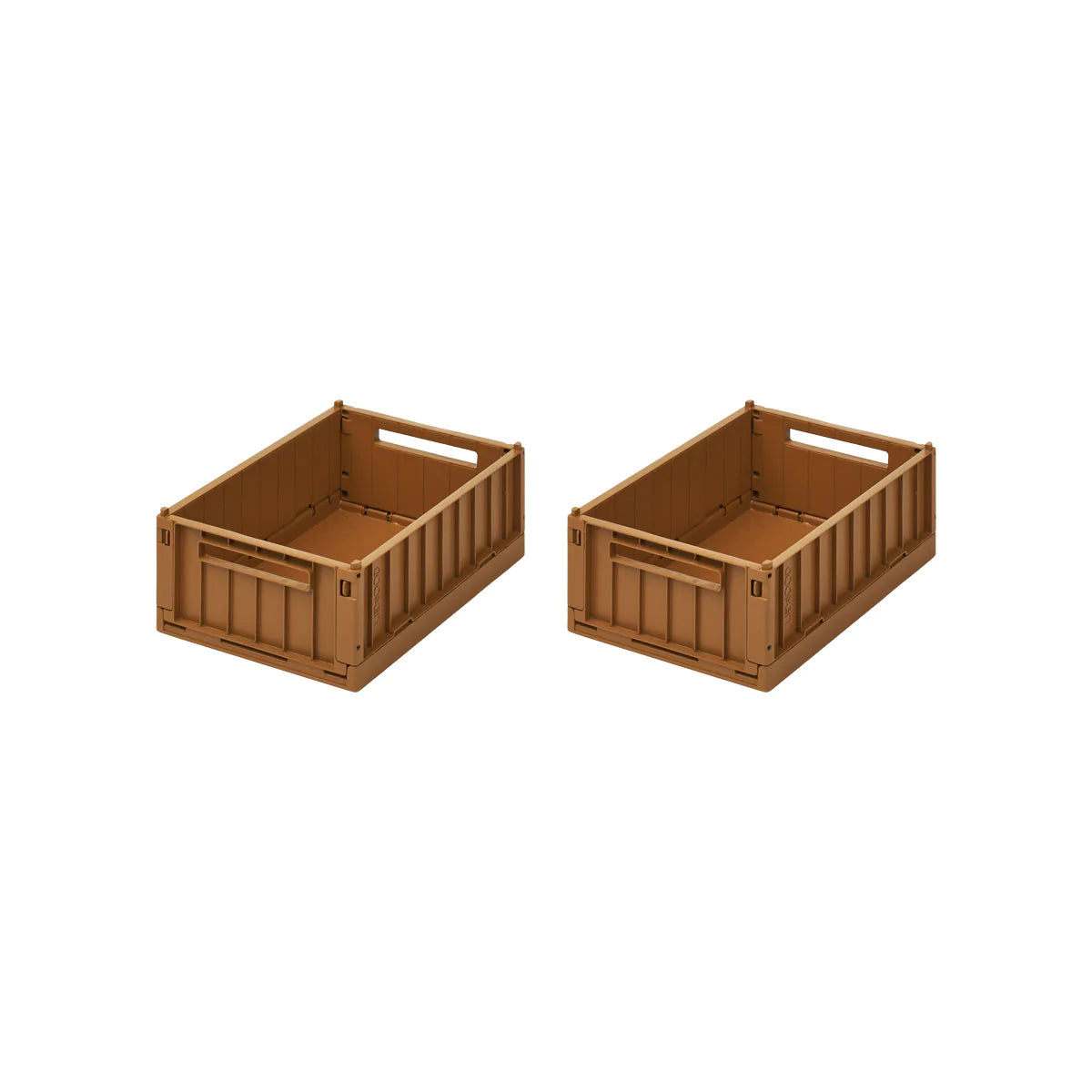 Liewood Weston 1stk opbevaringskasser, small/golden caramel