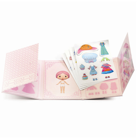 Djeco Tinyly, Miss Lilypink flytbare klistermærker