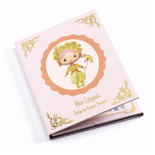 Djeco Tinyly, Miss Lilypink flytbare klistermærker