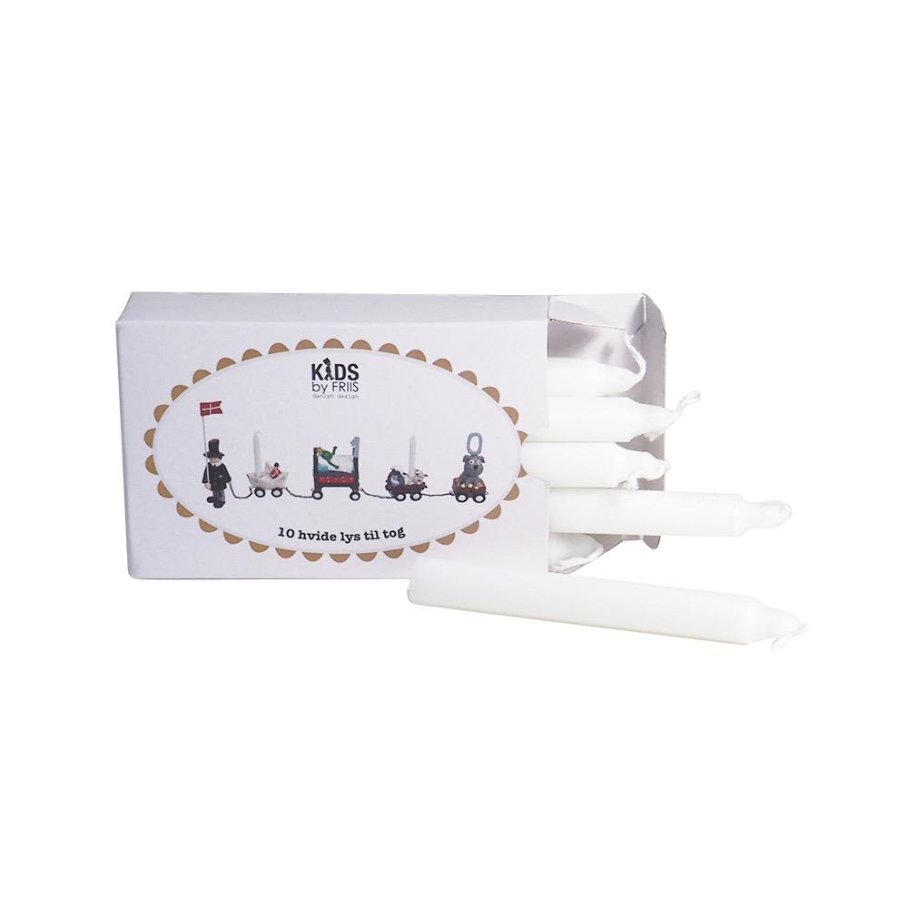 Kids by Friis lys til fødselsdagstog Hvid - All About Kids Odense