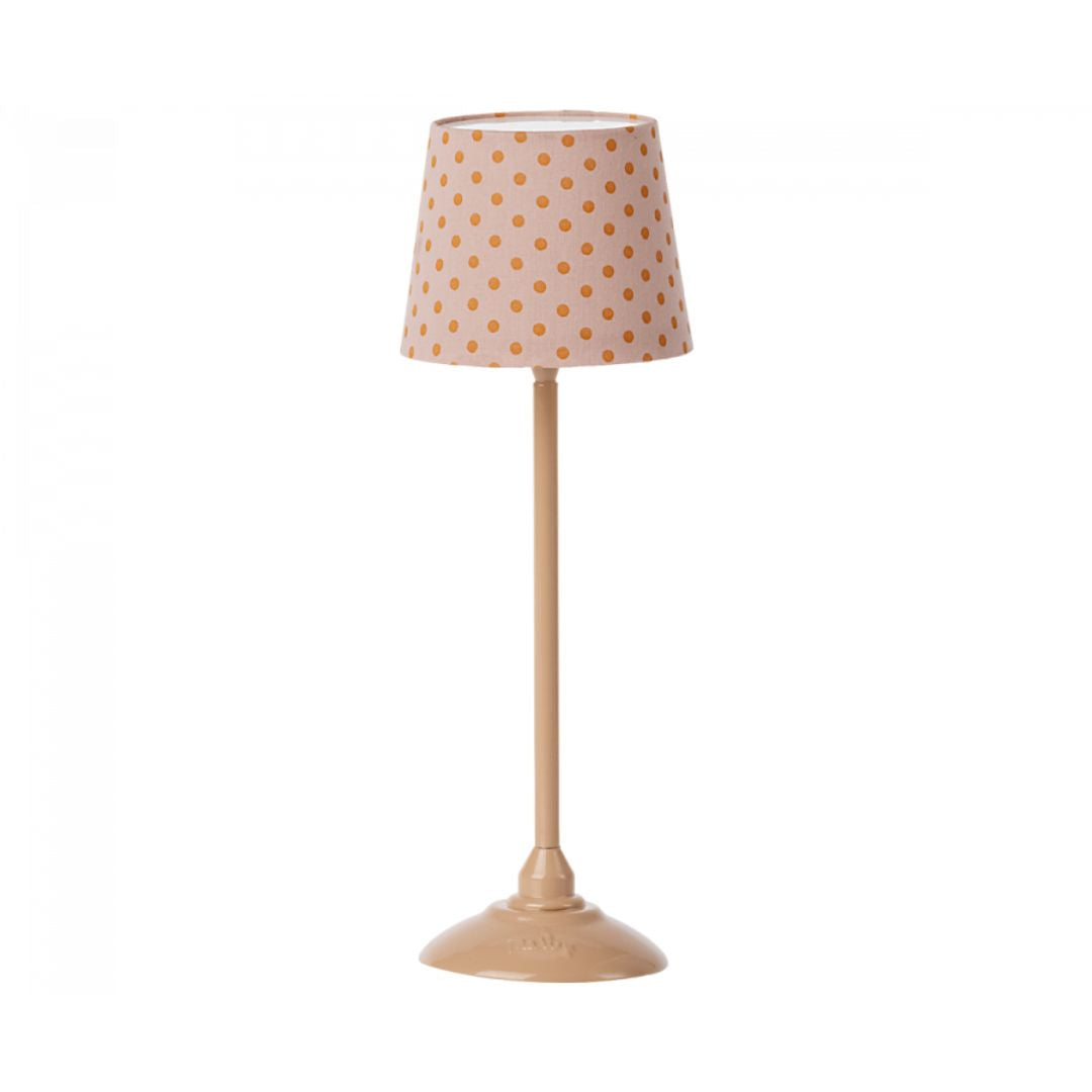 Maileg miniature gulvlampe, mørk pudder