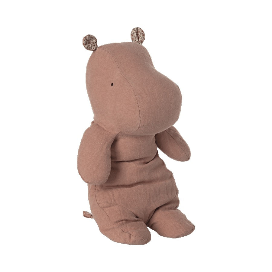 Maileg Safari friends, Flodhest, Medium - Gammel rosa