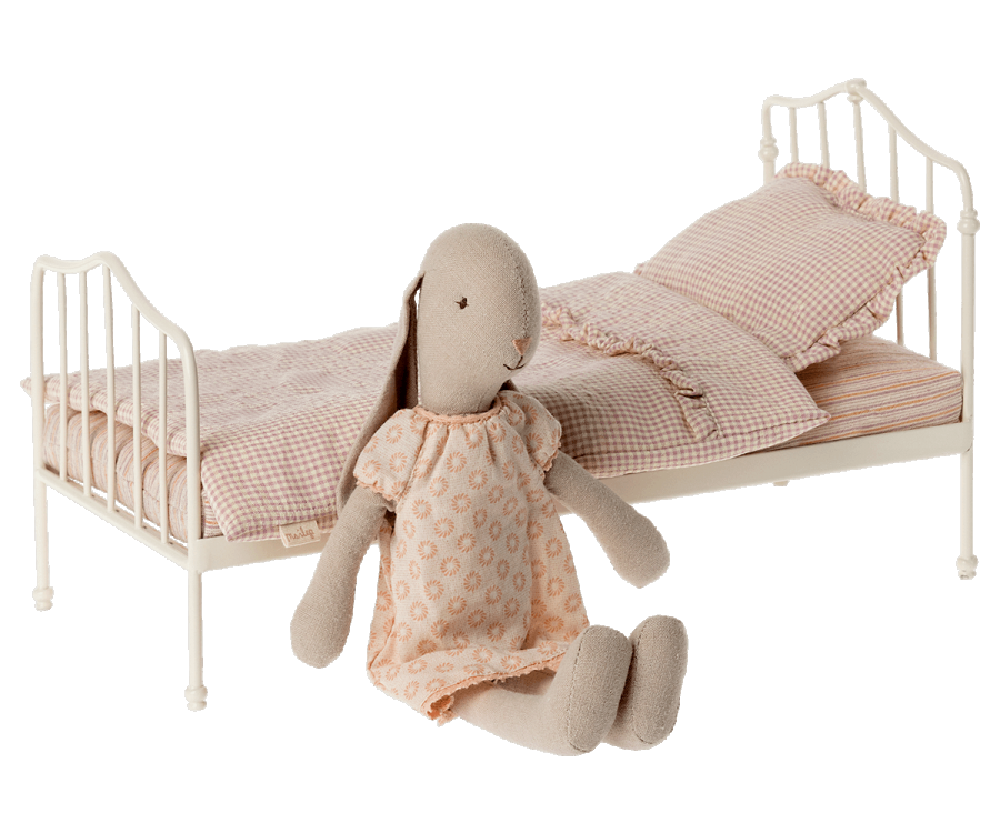 Maileg miniature seng, mini - Lilla