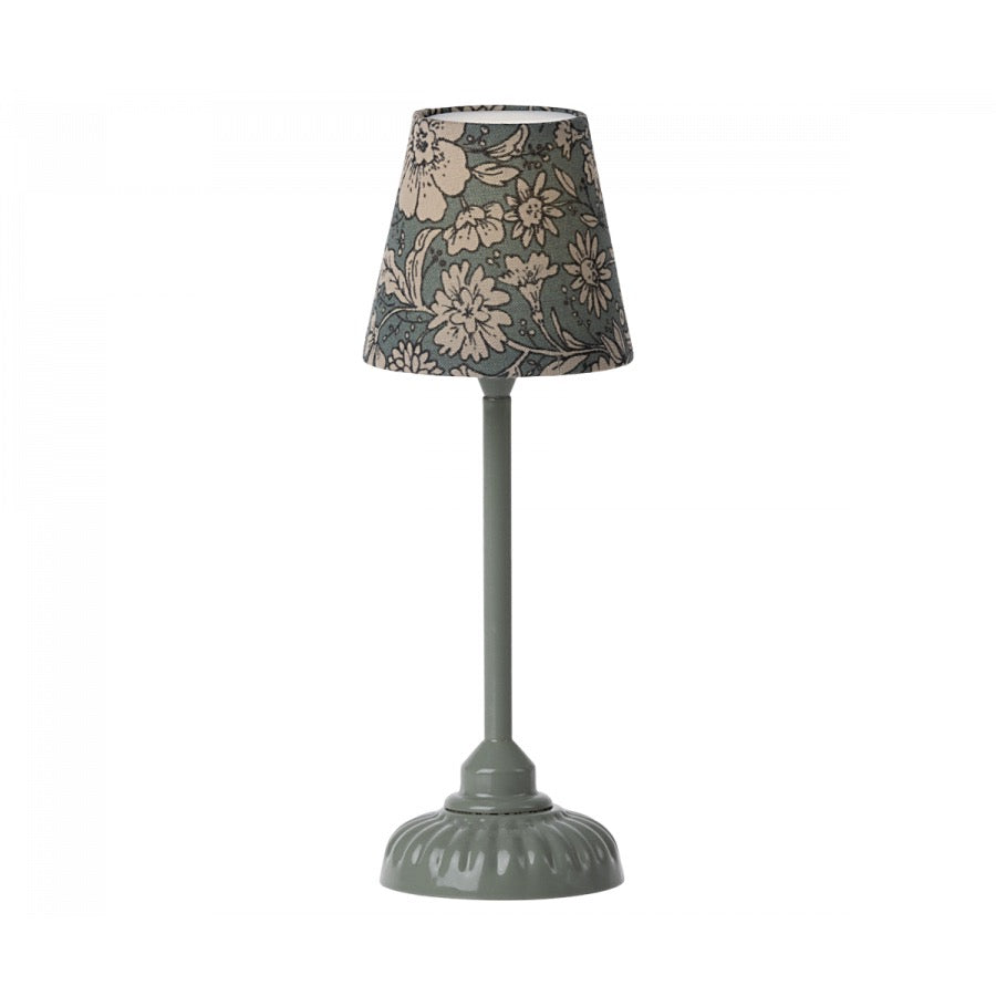 Maileg Vintage lampe, Small - Mørk mint
