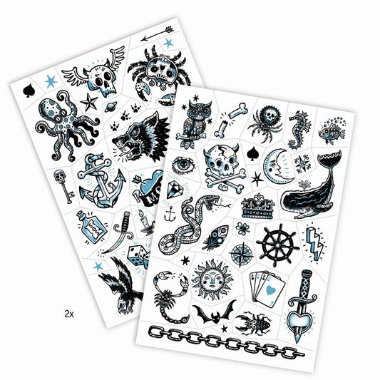 Djeco tatoveringer Mørke side - All About Kids Odense