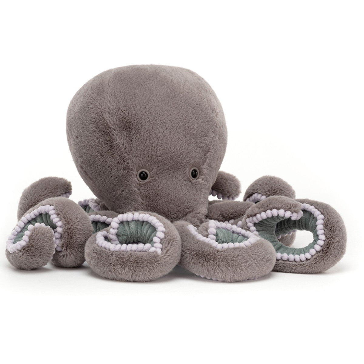 Jellycat Ocean neo blæksprutte, 33cm. I Jellycat bamser I All about Kids