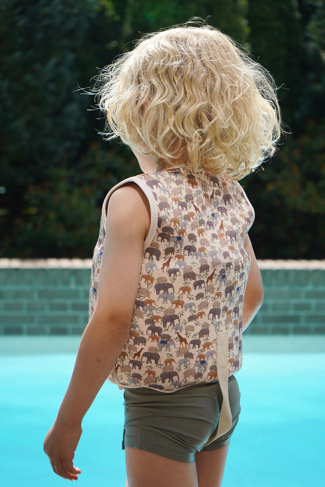 Konges Sløjd float vest 4-6år, safari