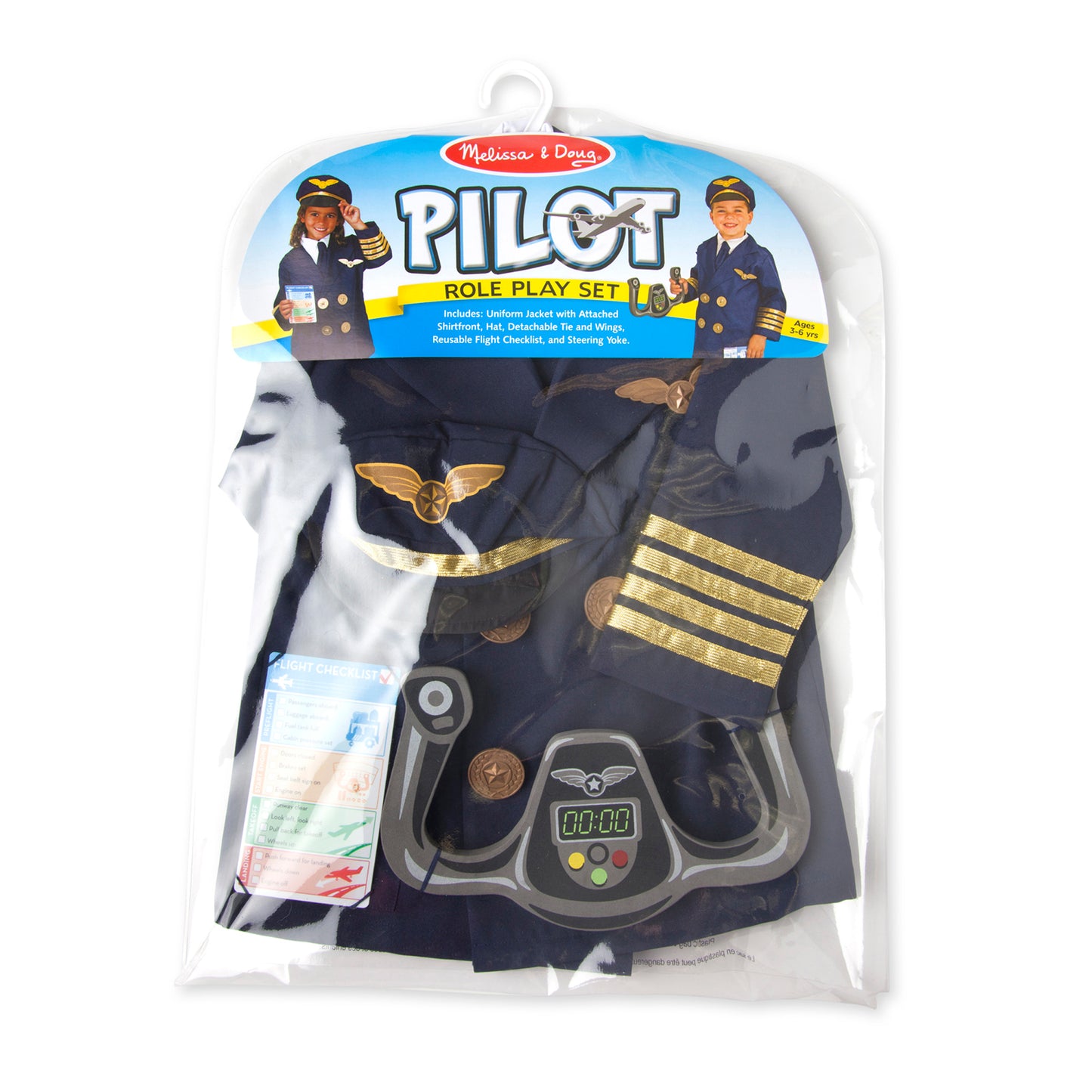 Melissa & Doug pilot kostume