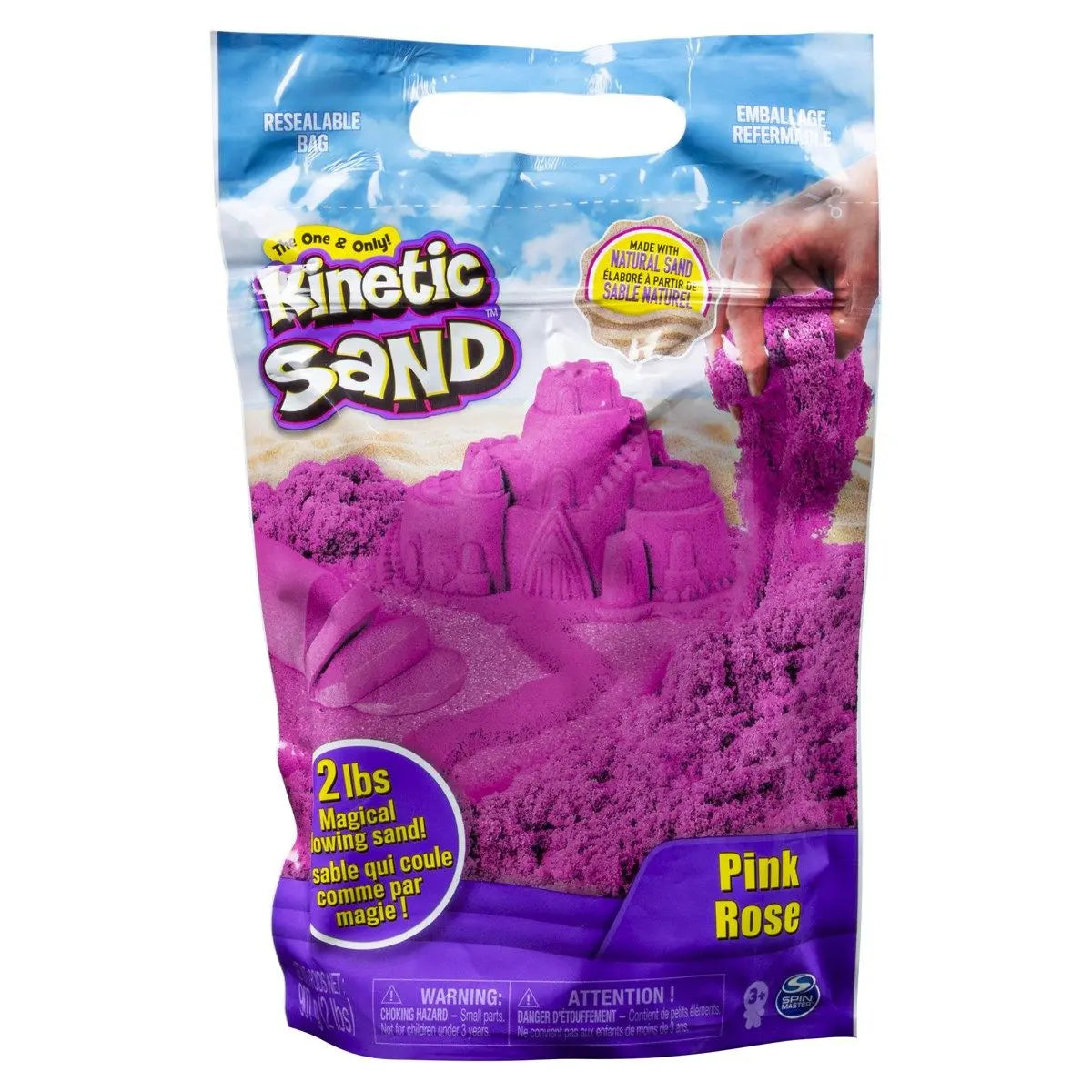 Kinetic Sand i pose, pink