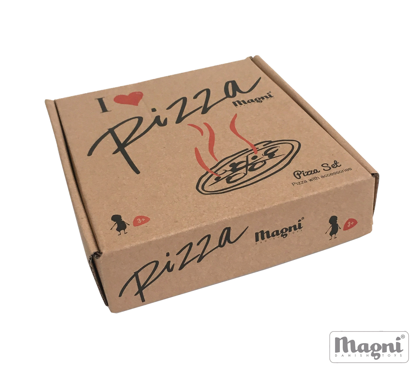 Magni pizza i æske