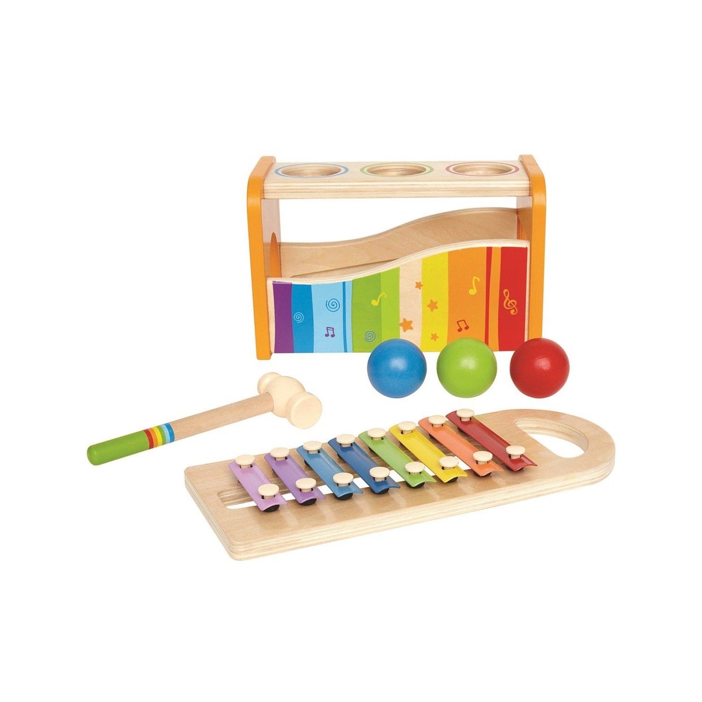 Hape pound and tap bench - All About Kids Odense