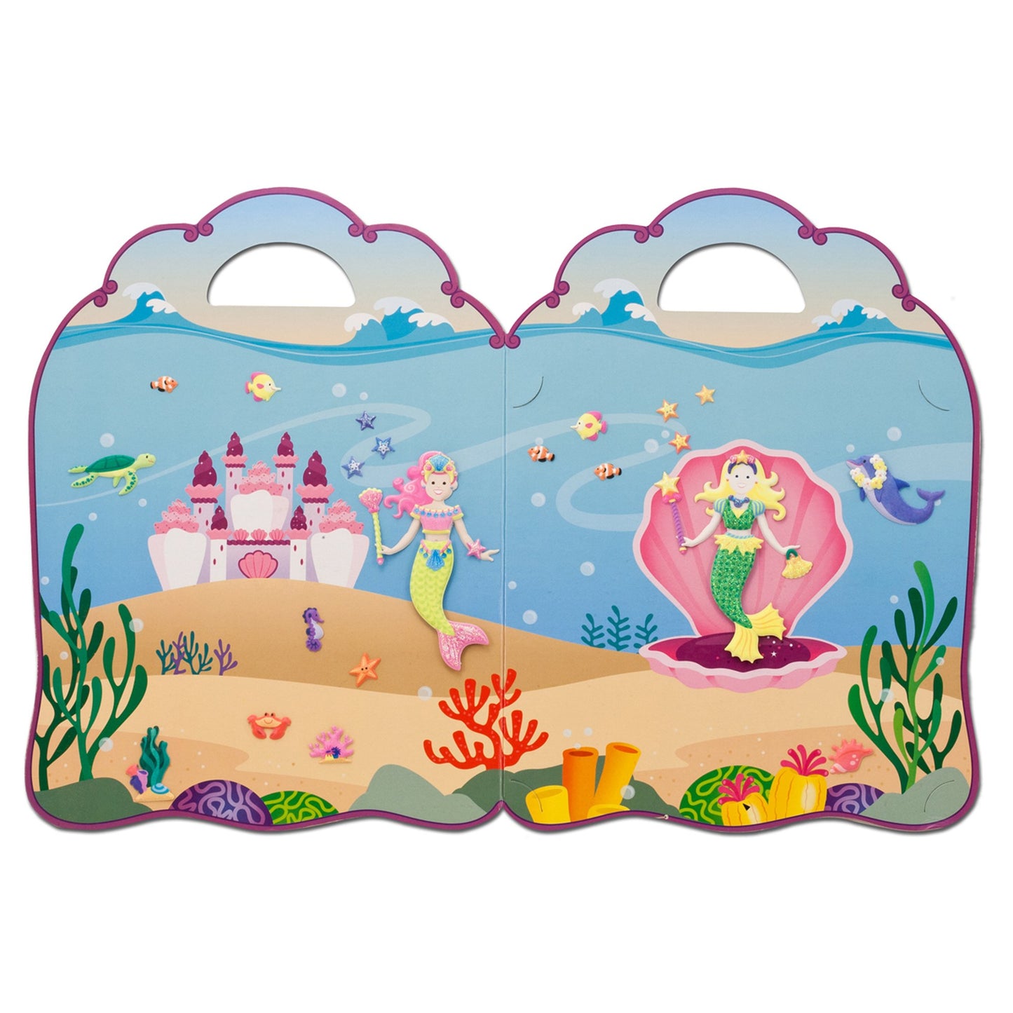 Melissa & Doug puf klistermærker Mermaids - All About Kids Odense