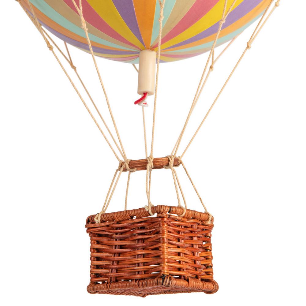 Authentic Models Travels light luftballon, 18cm. - Rainbow pastel
