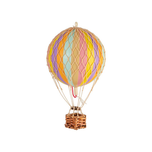 Authentic Models Floating the skies luftballon, 8,5cm. - Rainbow pastel