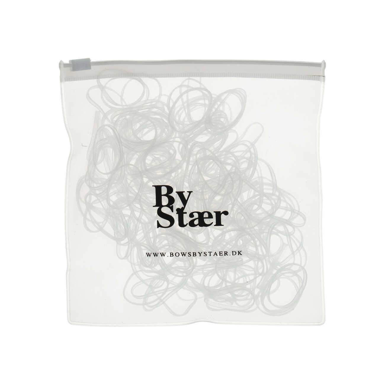 Bow's by Stær silikoneelastikker Clear - All About Kids Odense