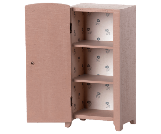 Maileg Miniature skab - Lys rosa