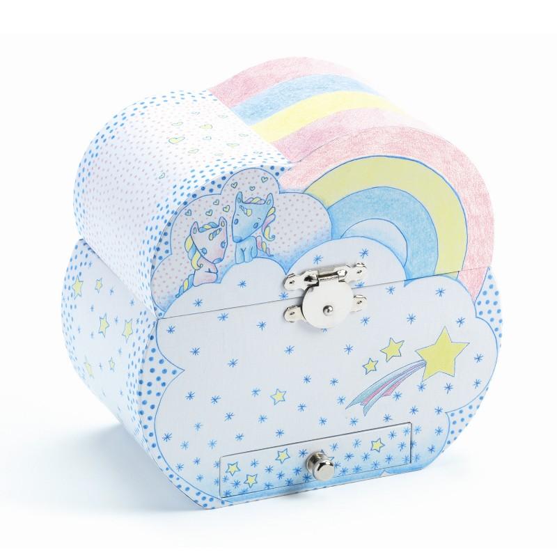 Djeco smykkeskrin med musik Enhjørning - All About Kids Odense