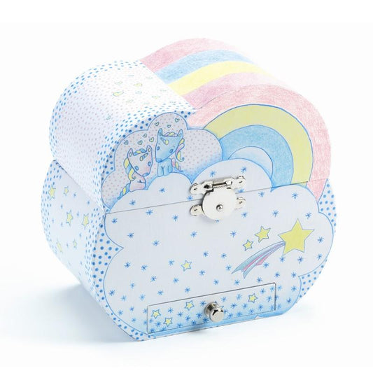 Djeco smykkeskrin med musik Enhjørning - All About Kids Odense