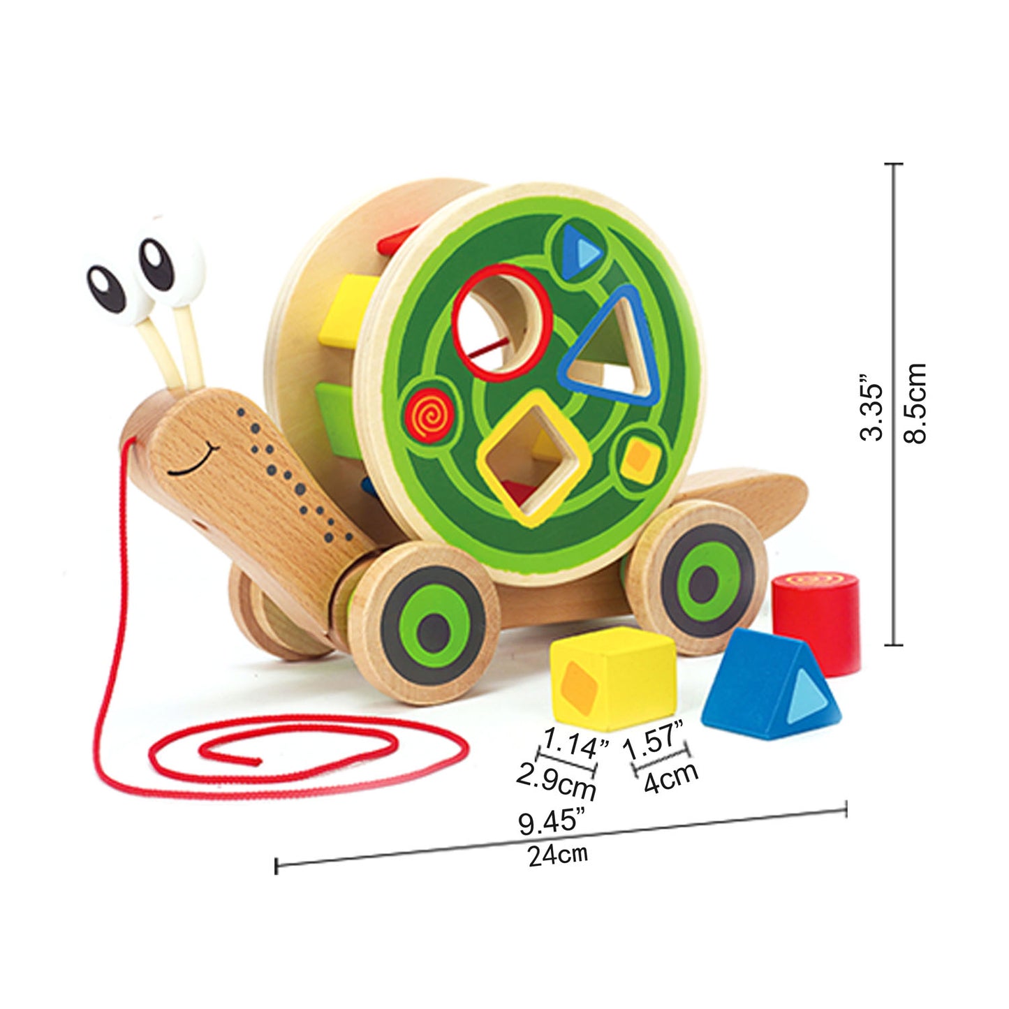 Hape Walk-a-long Snail