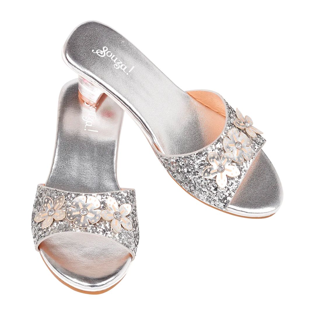 Souza Slippers Mariona str.30/31, sølv