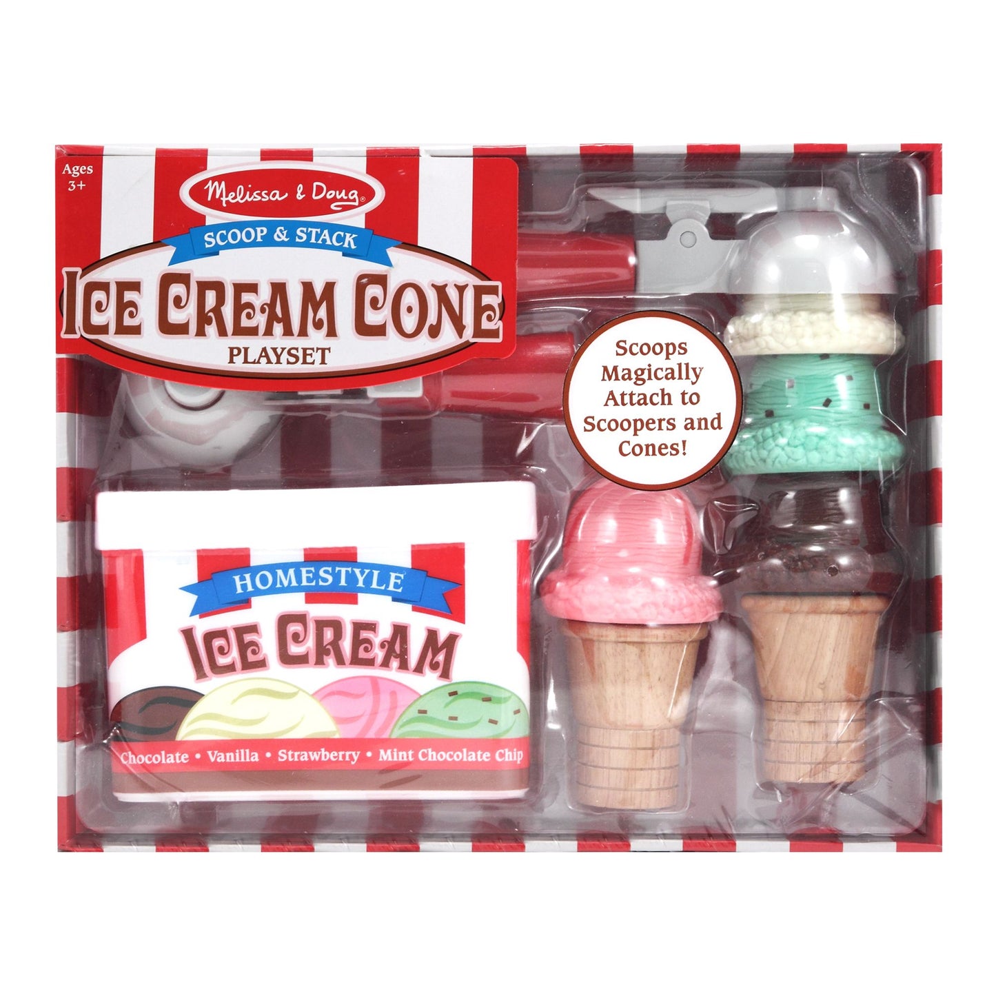 Melissa & Doug scoop og stable Isvafler - All About Kids Odense